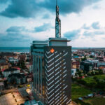 Exterior and interior shoot of Access Bank Headquaters in Oniru, Lagos.